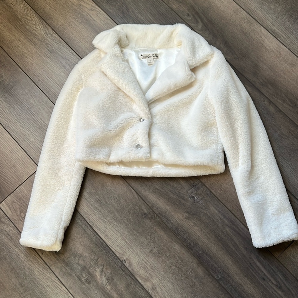 Off White dress coat Size 10